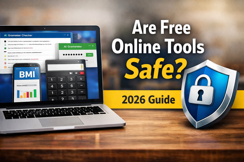 Are free online tools safe privacy and security guide by Tanveer AI Tools